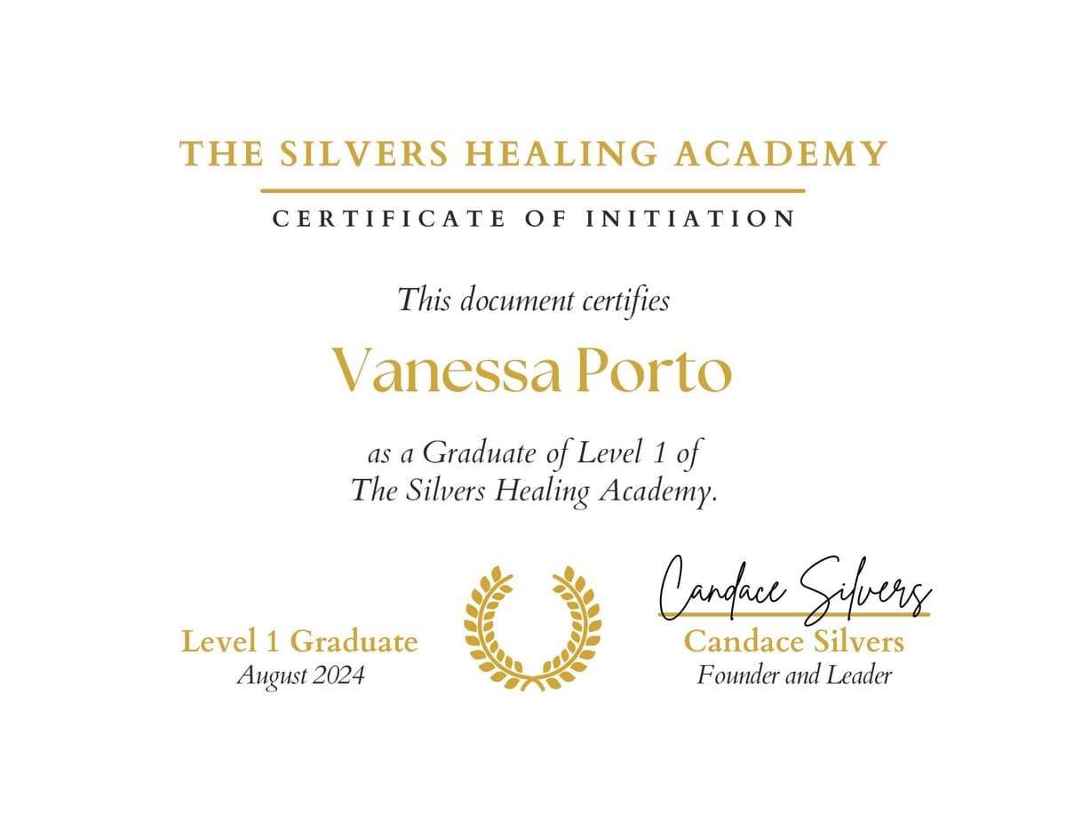 Silvers Healing Academy Level 1