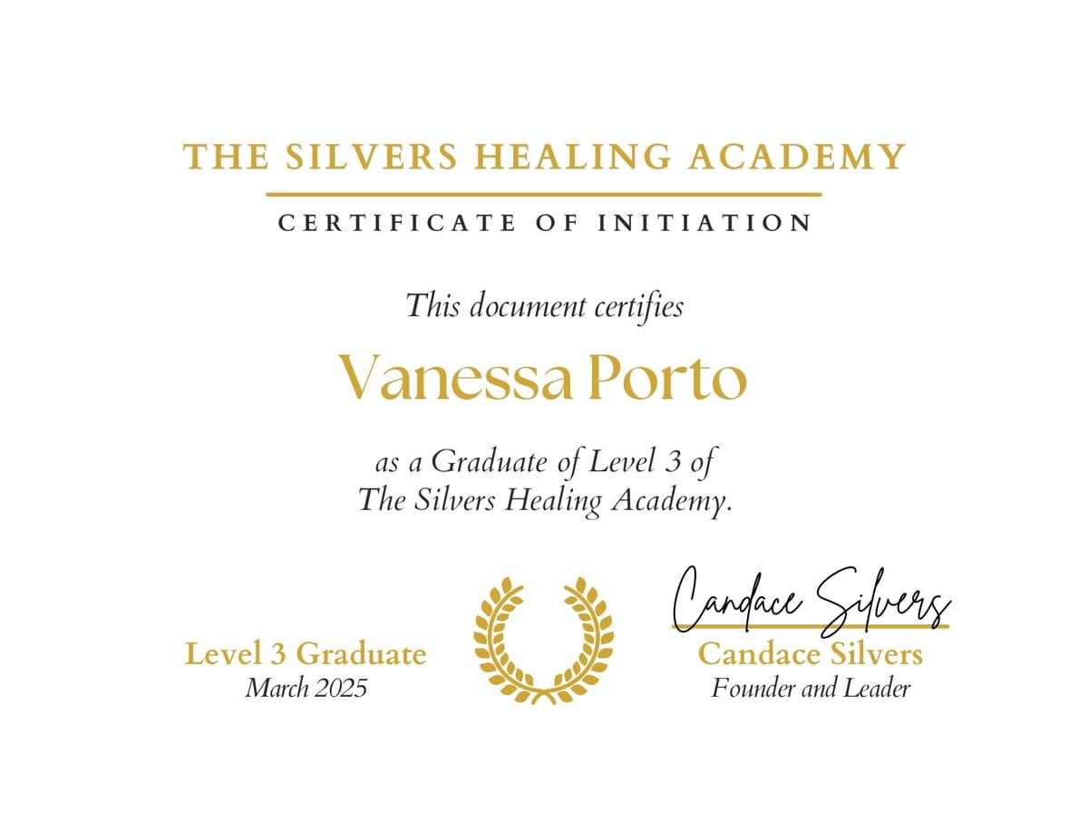 Silvers Healing Academy Level 3