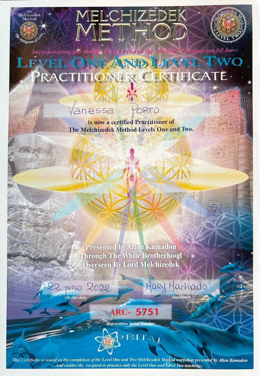Melchizedek Method Level 1 y 2